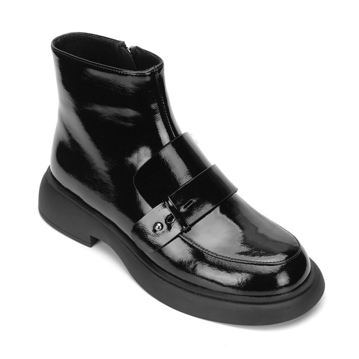 Женские ботинки basic FEDERICA RODARI черные, артикул 38E-HF37-6131M1
