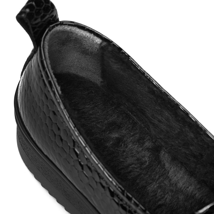 Женские туфли basic eObuv черные, артикул 100643-PL-601
