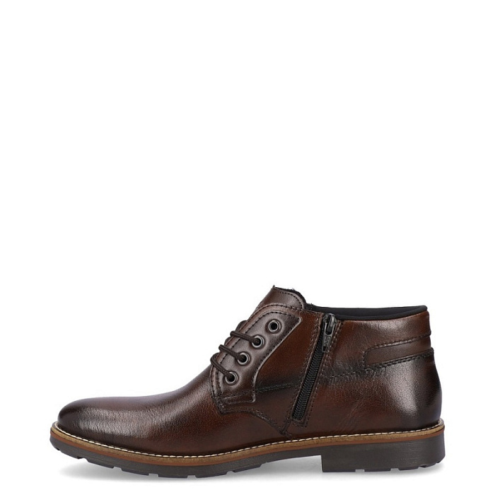 Мужские ботинки basic RIEKER коричневые, артикул 15339-26