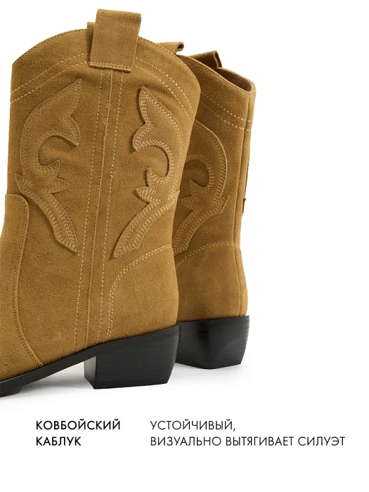 Женские казаки FEDERICA RODARI желтые, артикул 43E-PV4616BA-25W