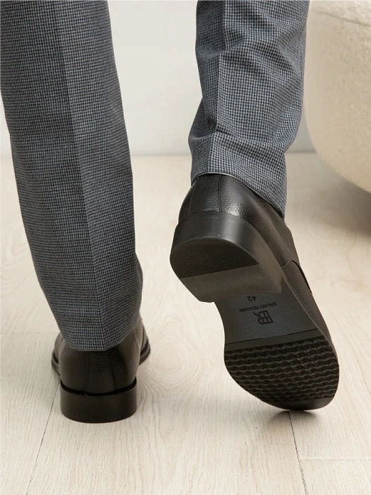 Мужские туфли BRUNO RENZONI  черные, артикул DF2265-101