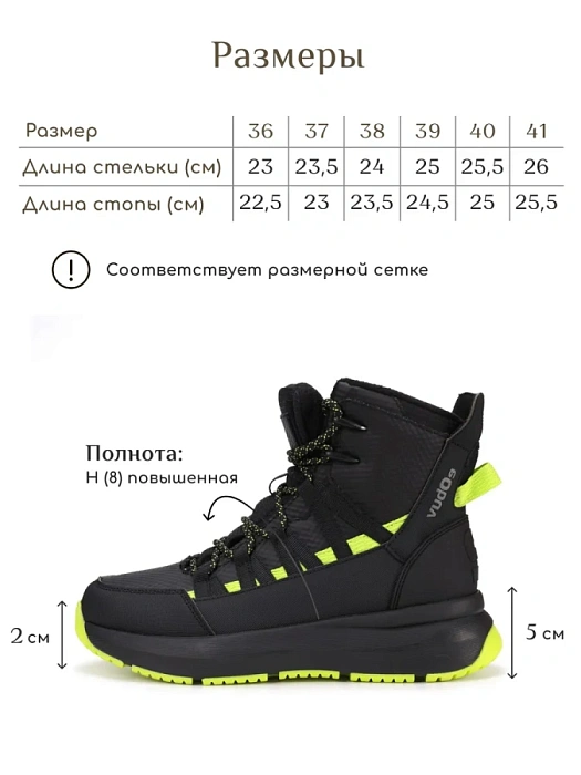 Женские ботинки basic eObuv черные, артикул 138576/16-01EB