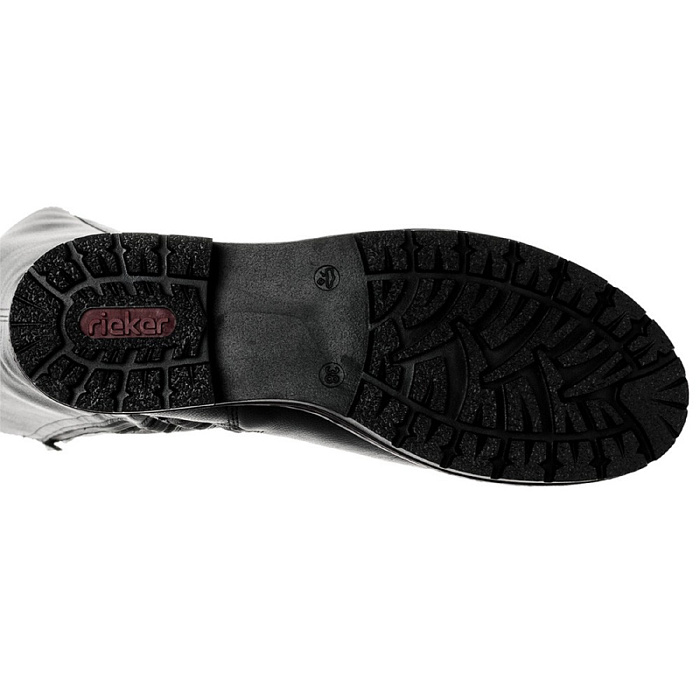 Женские сапоги basic RIEKER черные, артикул Y9192-00