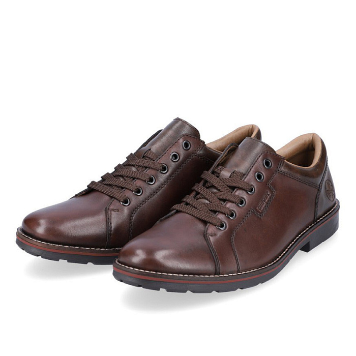 Мужские туфли RIEKER коричневые, артикул 15321-25