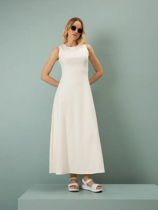 Женские босоножки  CAPRICE белые, артикул 9-9-28702-42-102