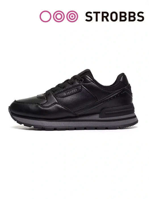 Женские кроссовки STROBBS черные, артикул F7514-3