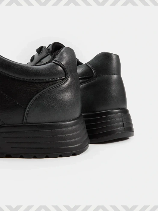 Мужские кроссовки BRUNO RENZONI  черные, артикул DSHD-DM001