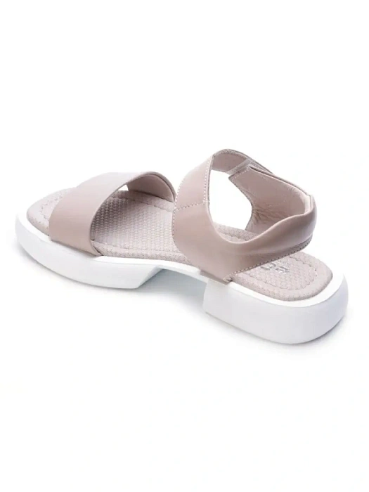 Женские босоножки  eObuv бежевые, артикул 150-236258