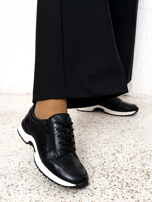 Женские кроссовки eObuv черные, артикул 9-73755-41-040