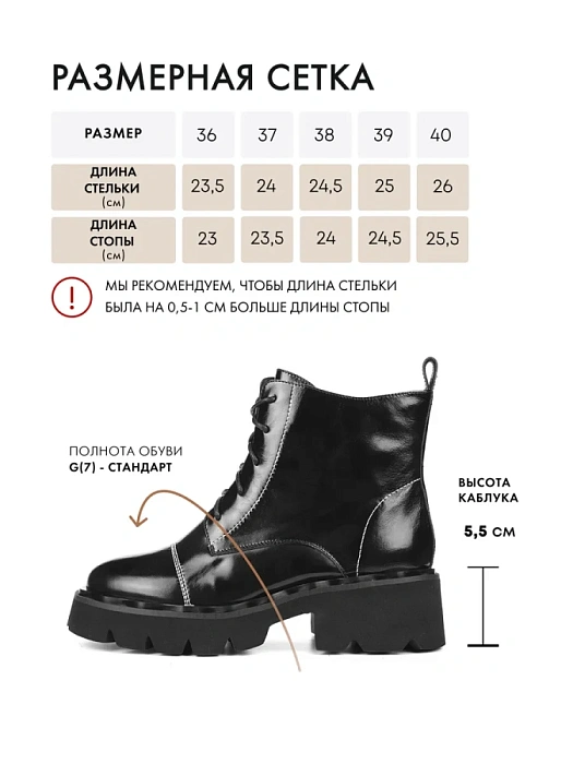 Женские ботинки basic FEDERICA RODARI черные, артикул 22EOB-J28B-92-1J