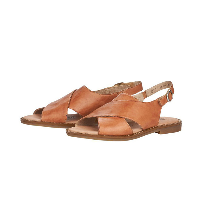 Женские сандалии REMONTE коричневые, артикул D3650-24
