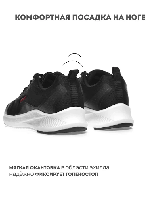 Женские кроссовки RS SPORT черные, артикул LH233A54W_BLACK