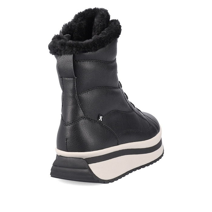 Женские ботинки basic RIEKER черные, артикул W0963-01