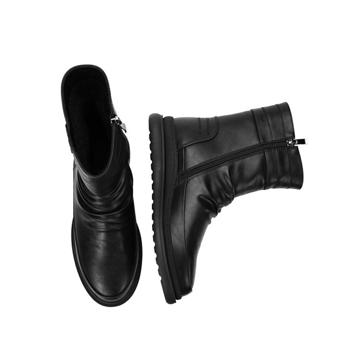 Женские ботинки basic Donna Daniella  черные, артикул D233-PR-03-A-Q