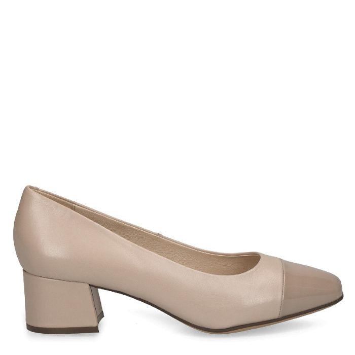 Женские туфли лодочки basic CAPRICE бежевые, артикул 9-9-22305-20-408