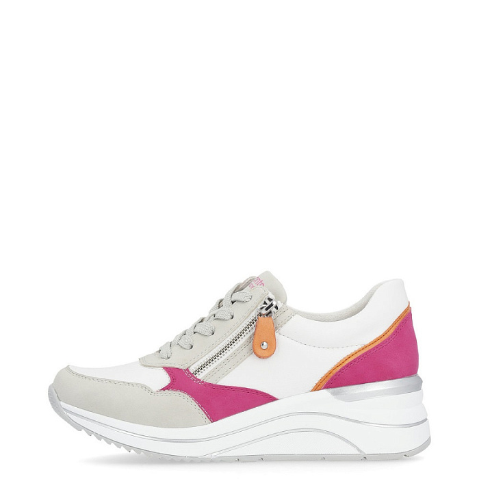 Женские кроссовки REMONTE белые, артикул D0T01-81