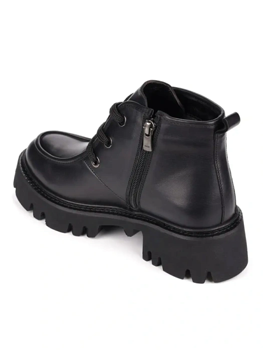 Женские ботинки basic Donna Daniella  черные, артикул 895-1-01