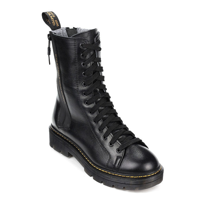 Женские берцы eObuv черные, артикул M2250-1