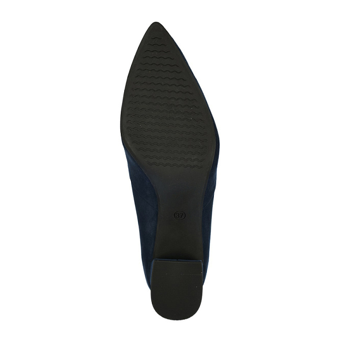 Женские туфли лодочки basic MARCO TOZZI синие, артикул 2-22425-42-805