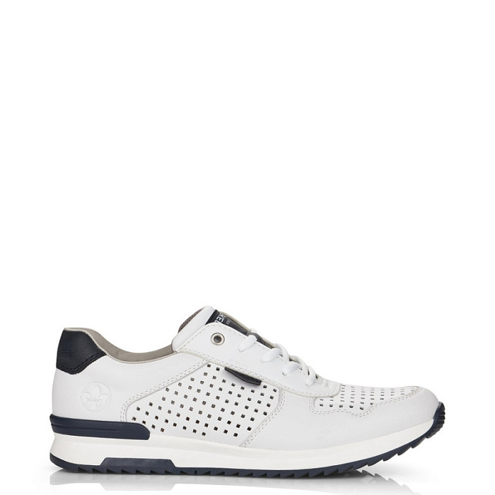 Мужские кроссовки RIEKER белые, артикул 16106-80