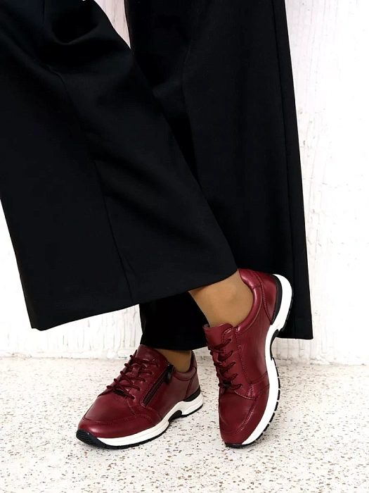 Женские кроссовки eObuv бордовые, артикул 9-73755-41-540