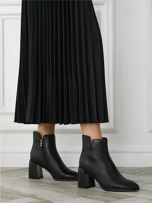 Женские ботильоны FEDERICA RODARI черные, артикул 7E-3H572-844