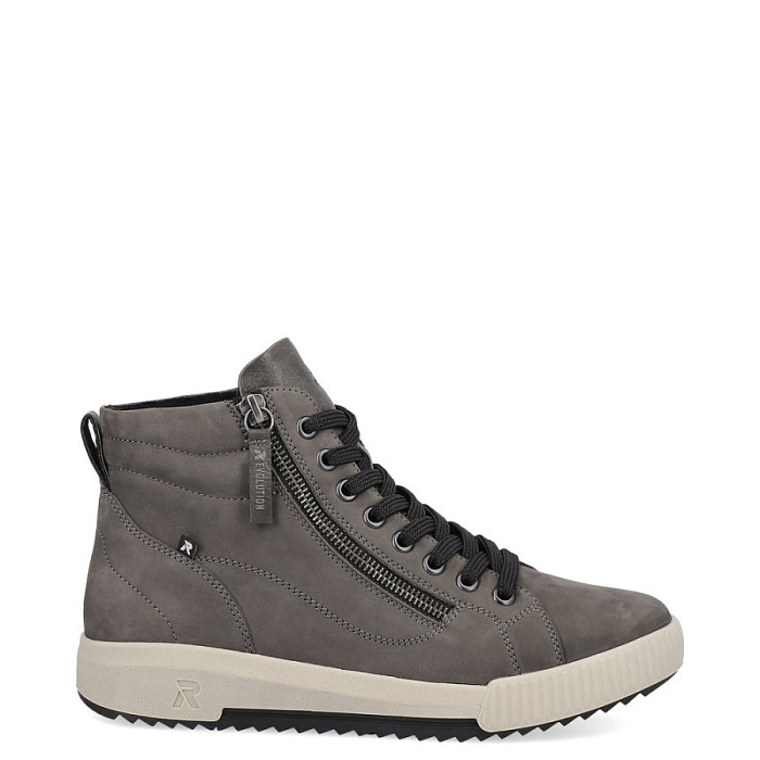 Женские ботинки basic RIEKER серые, артикул W0164-45