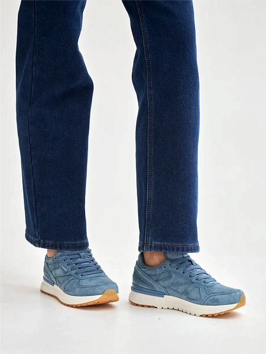 Женские кроссовки STROBBS голубые, артикул F7530-10