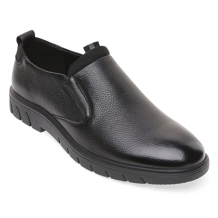 Мужские туфли basic BRUNO RENZONI  черные, артикул BR5918-ML/10 