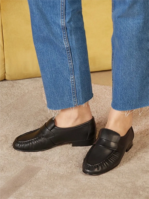 Женские туфли SOFIA-ALEXANDRA черные, артикул 38E-HF1350-B1495D1-25W