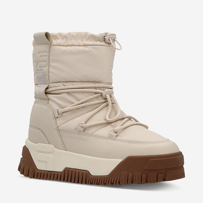 Женские дутики FILA бежевые, артикул 122374-T1