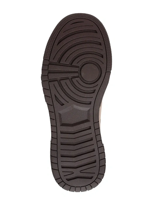 Женские кеды FEDERICA RODARI бежевые, артикул 42E-L613-1D