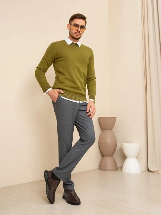 Мужские кроссовки BRUNO RENZONI  коричневые, артикул DSHD-DM003