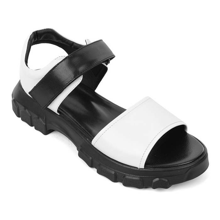 Женские сандалии FEDERICA RODARI белые, артикул 9051-1