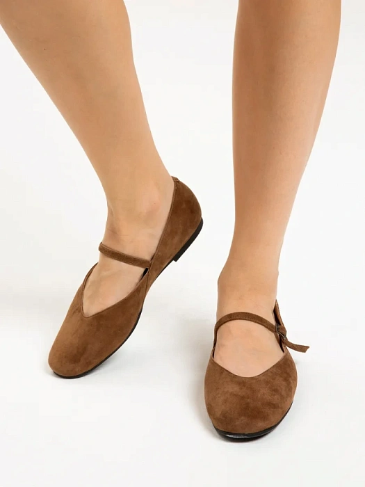 Женские туфли SOFIA-ALEXANDRA коричневые, артикул SA20368-WL