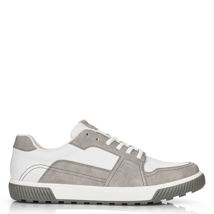 Мужские кроссовки RIEKER белые, артикул 18901-80