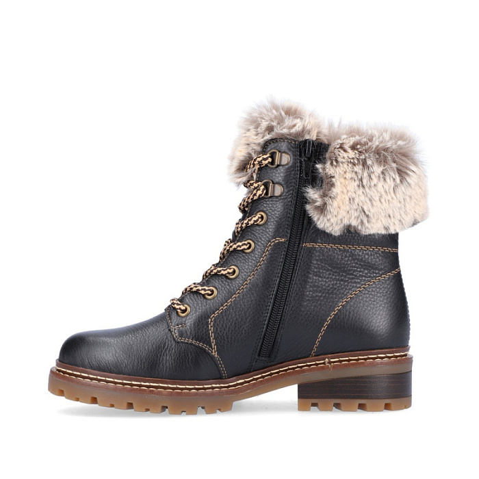 Женские ботинки basic REMONTE черные, артикул D0B74-01