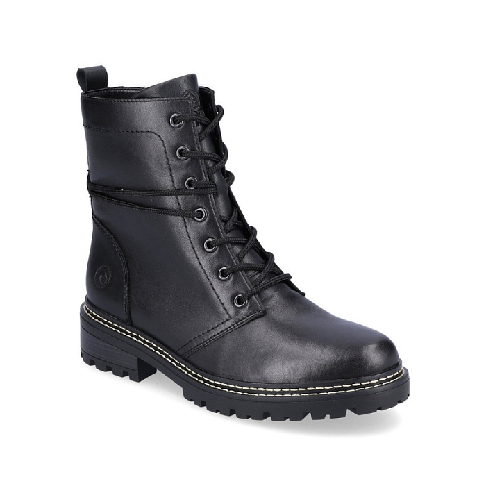 Женские ботинки basic REMONTE черные, артикул D0B75-01