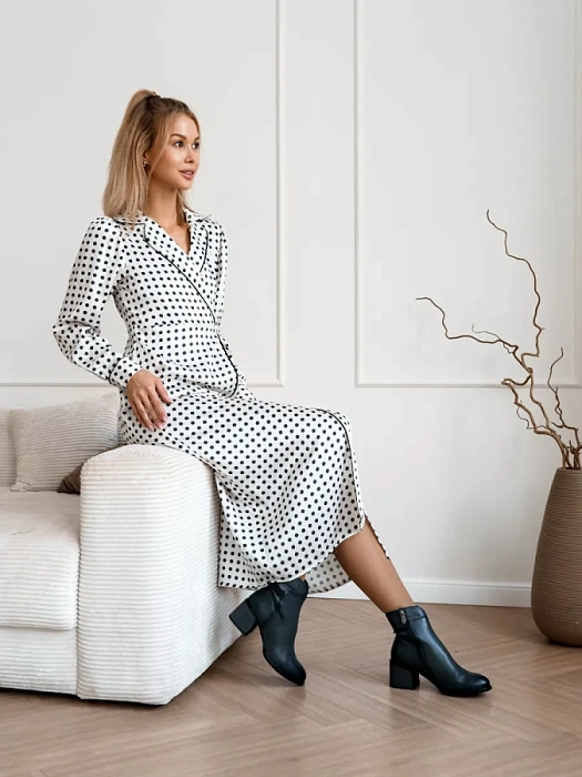 Женские ботильоны FEDERICA RODARI серые, артикул 15E-A4127D-1