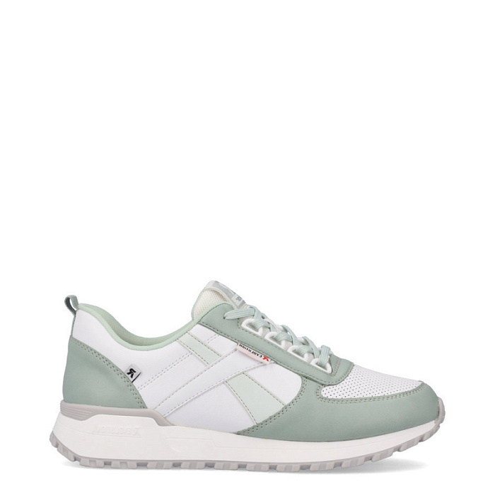 Женские кроссовки RIEKER зеленые, артикул W0602-80