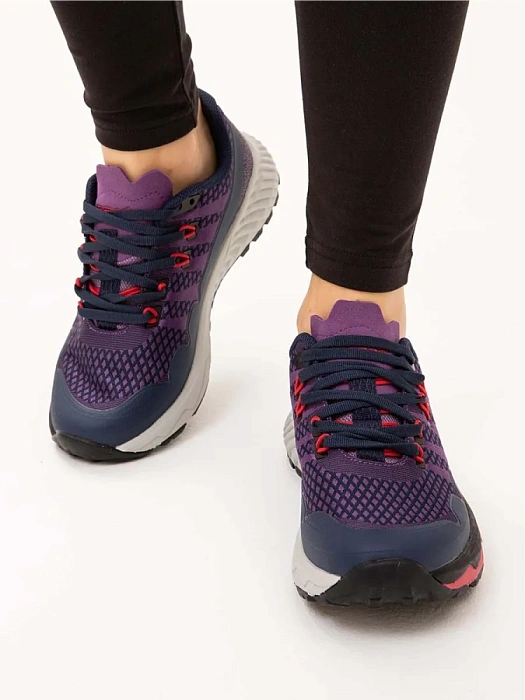 Женские кроссовки RS SPORT фиолетовые, артикул LH21A-221W-2/violet