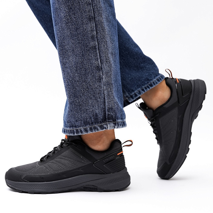 Женские кроссовки STROBBS серые, артикул F7389-1