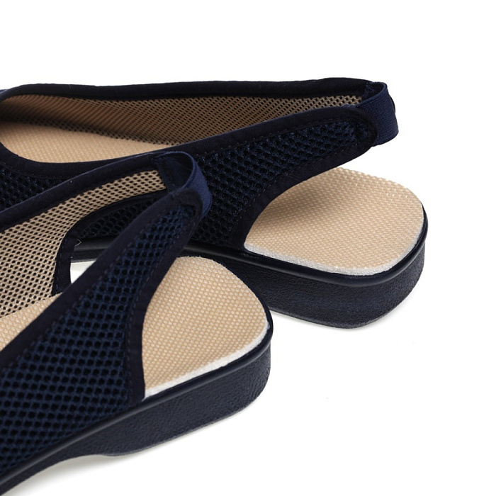 Женские слингбэки IMARA синие, артикул 183_16903_805