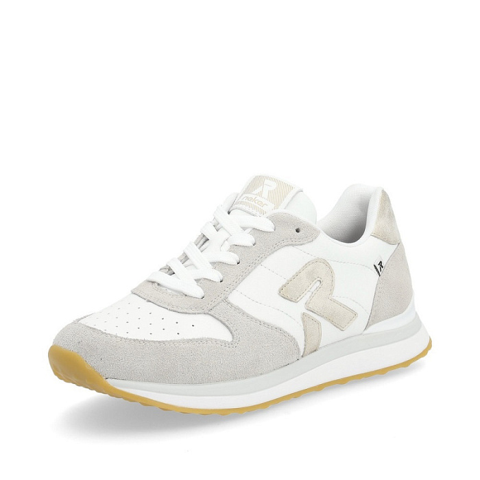 Женские кроссовки RIEKER белые, артикул 42501-81