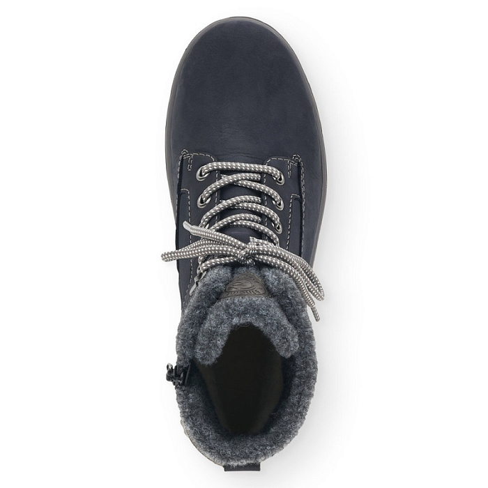 Женские ботинки basic REMONTE синие, артикул R8477-14