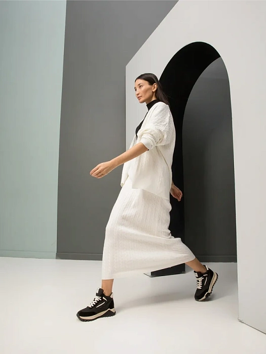 Женские кроссовки SOFIA-ALEXANDRA черные, артикул SA14525-WN/8