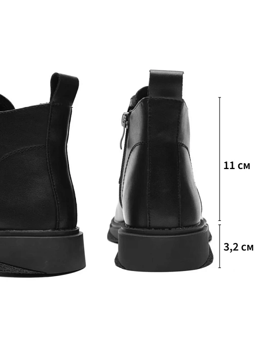 Женские ботинки SOFIA-ALEXANDRA черные, артикул 44E-3554-916Z