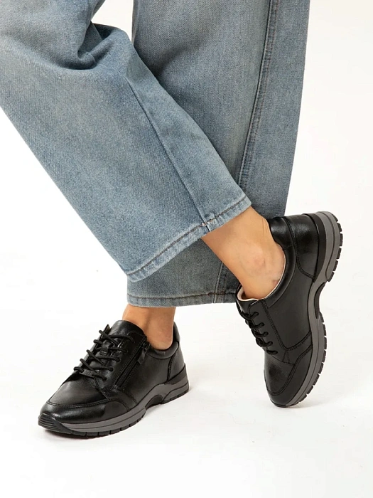 Женские кроссовки CAPRICE черные, артикул 9-23755-41-022