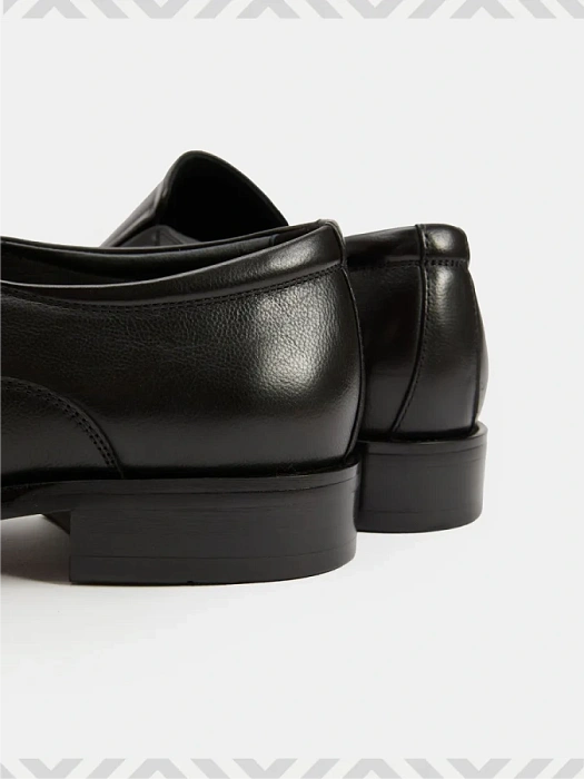 Мужские туфли BRUNO RENZONI  черные, артикул 24211-14-C515