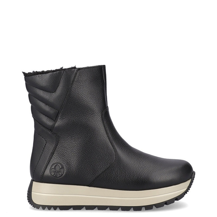 Женские ботинки basic RIEKER черные, артикул N4054-00